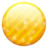 Gold button Icon